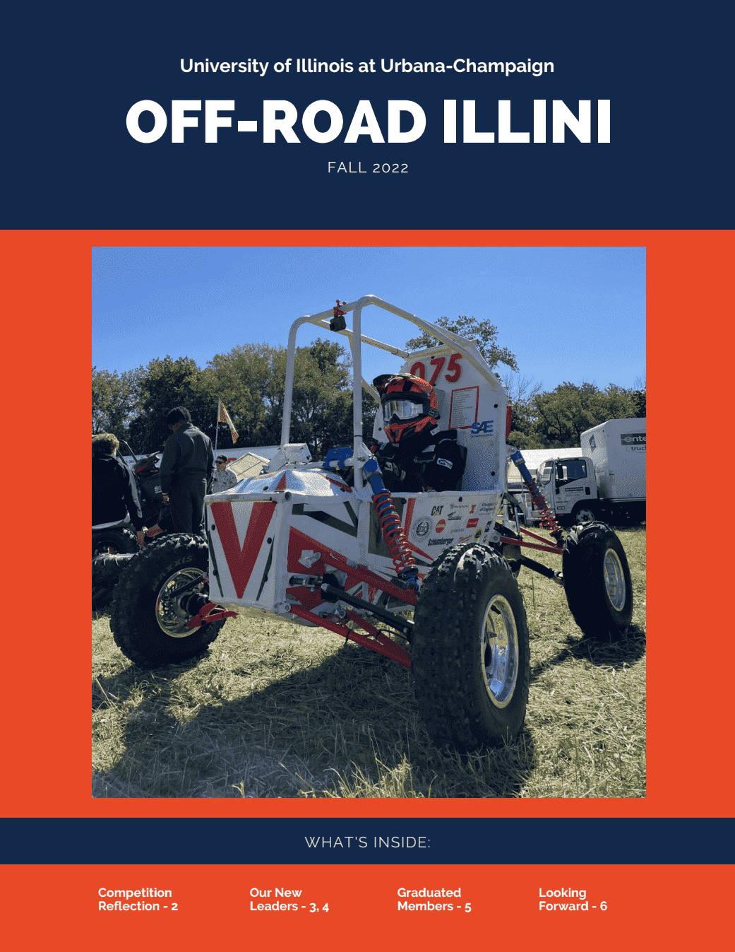 Fall 2022 Newsletter first page preview