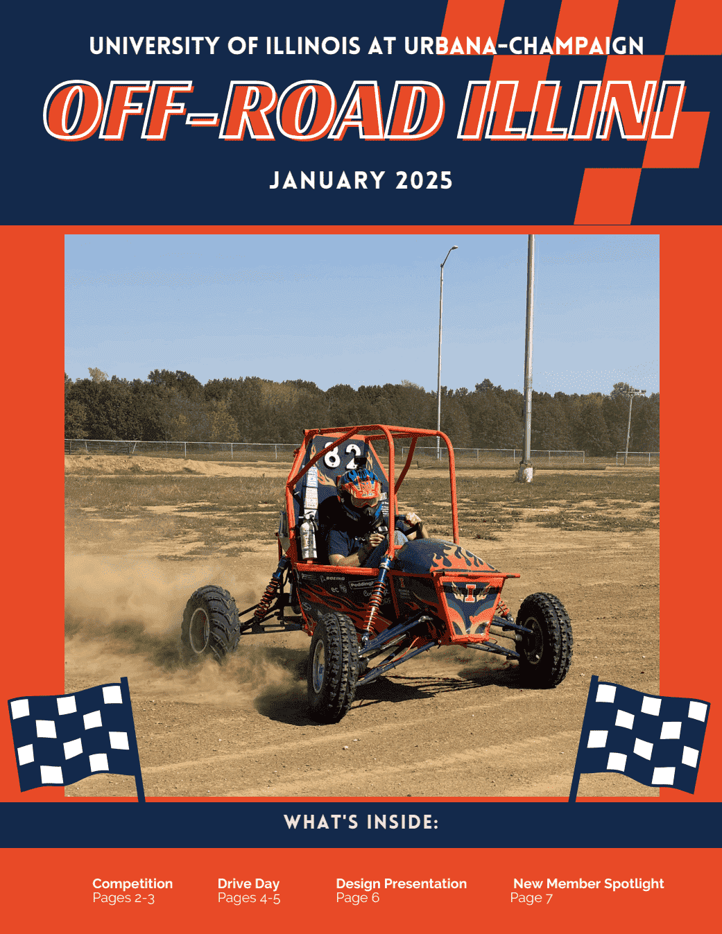 January 2025 Newsletter first page preview