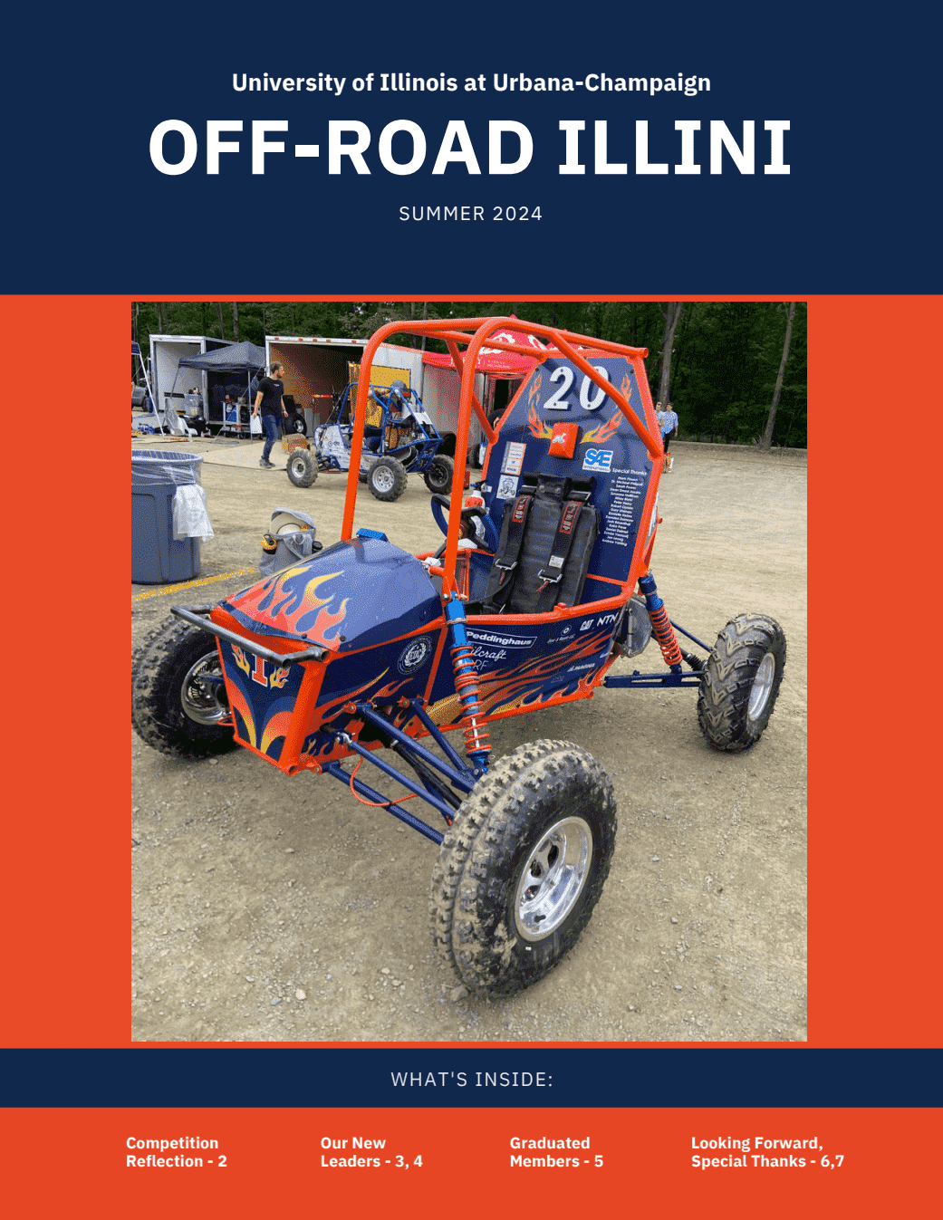 Summer 2024 Newsletter first page preview